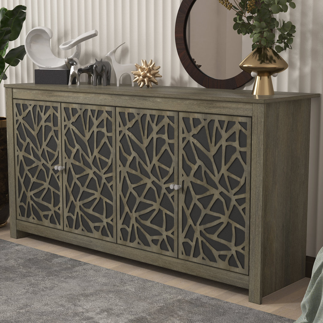 Arrastia 58.4" 4 Door Sideboard